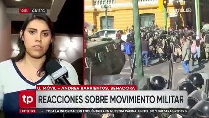 “Queremos respuesta a la crisis ya no shows ni montajes” dice Barrientos a Arce