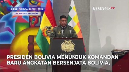 Presiden Bolivia Menunjuk Komandan Militer Baru Setelah Upaya Kudeta