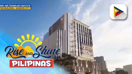 Bagong hemodialysis building, itatayo sa NKTI; mas maraming pasyente, maseserbisyuhan