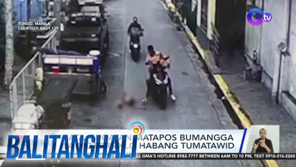 Bata, sugatan matapos bumangga sa motorsiklo habang tumatawid | Balitanghali