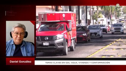 Temas clave en GDL: Agua, vivienda y contaminación. Daniel González