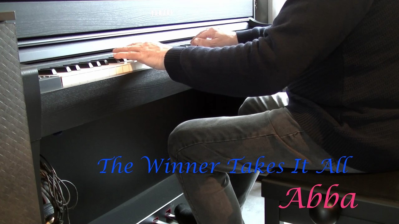 Abba _ The Winner Takes It All - Piano Cover