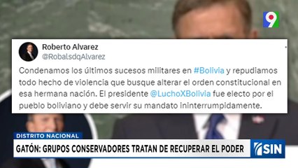 Dominicana repudia intento de "alterar el orden" en Bolivia | Emisión Estelar SIN con Alicia Ortega