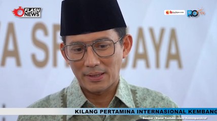 Menparekraf Sandiaga Uno Hadiri Peresmian Aula Masjid At Taqwa Sriwijaya