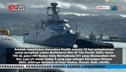 Taklukkan Samudera Pasifik, KRI REM-331 Tiba di Pearl Harbor