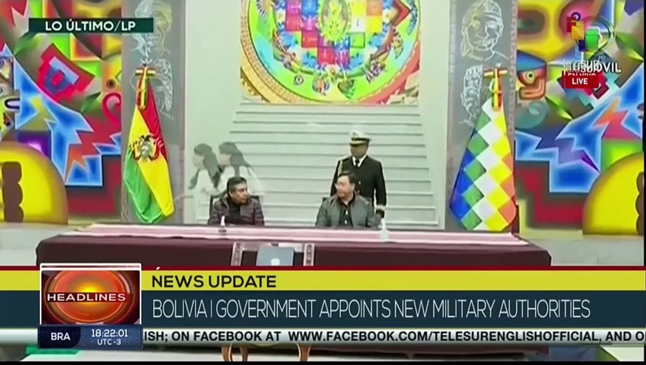 Breaking News: President Arce offers statements in defense of democracy