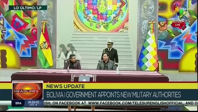 Breaking News: President Arce offers statements in defense of democracy