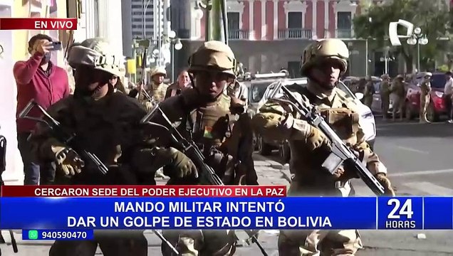 Bolivia: así fue el intento de golpe de Estado liderado por el general Zúñiga