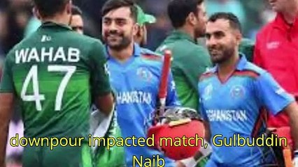 During the cricket match against Bangladesh, a debate has erupted regarding Gulbuddin Naib of Afghanistan.