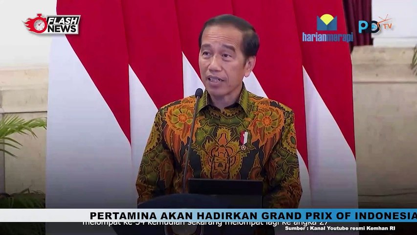 Menhan Prabowo Mengikuti Sidang Kabinet Paripurna yang Dipimpin Presiden Jokowi