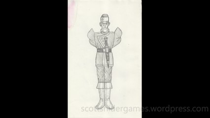 Soldier Pencil Sketch Video #317 (06-27-2024)