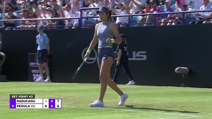 Raducanu secures first top-10 win of her career