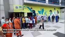 Viral! Nakes di RSUD Koja Jakarta Utara Demo Tuntut Pembayaran Hak