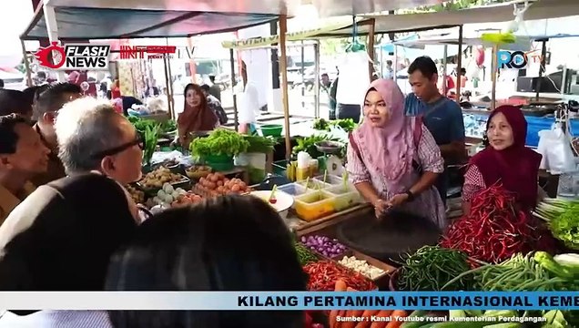 Zulkifli Hasan Resmikan Pasar Rakyat Palapa Dan Pasar Minggu Di Pekanbaru