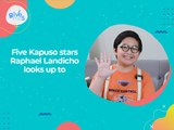 Give Me 5: The Kapuso stars Raphael Landicho looks up to