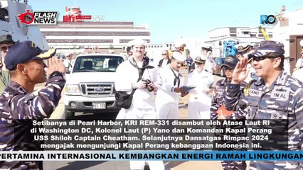Taklukan Samudera Pasifik, KRI REM-331 Tiba Di Pearl Harbor