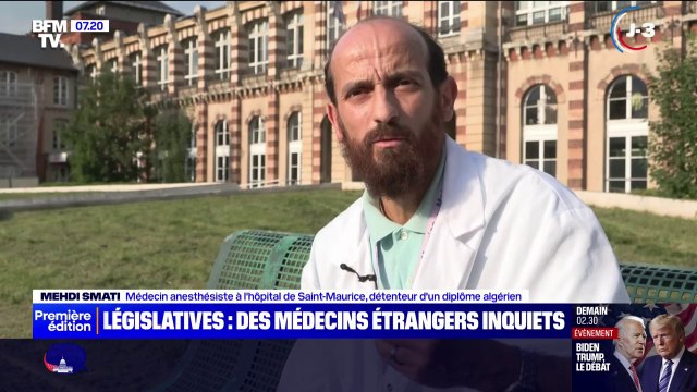 Législatives: les médecins étrangers s'inquiètent du non-renouvellement de leur contrat en cas de victoire du RN