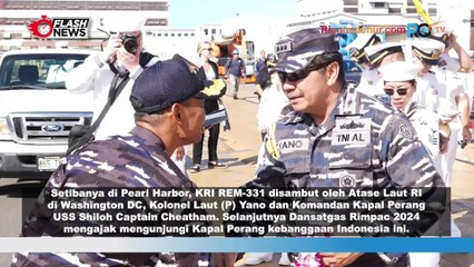 Taklukan Samudera Pasifik, KRI REM-331 Tiba di Pearl Harbor