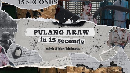 Alden Richards Reveals 'Pulang Araw' in 15 Seconds! 🎬