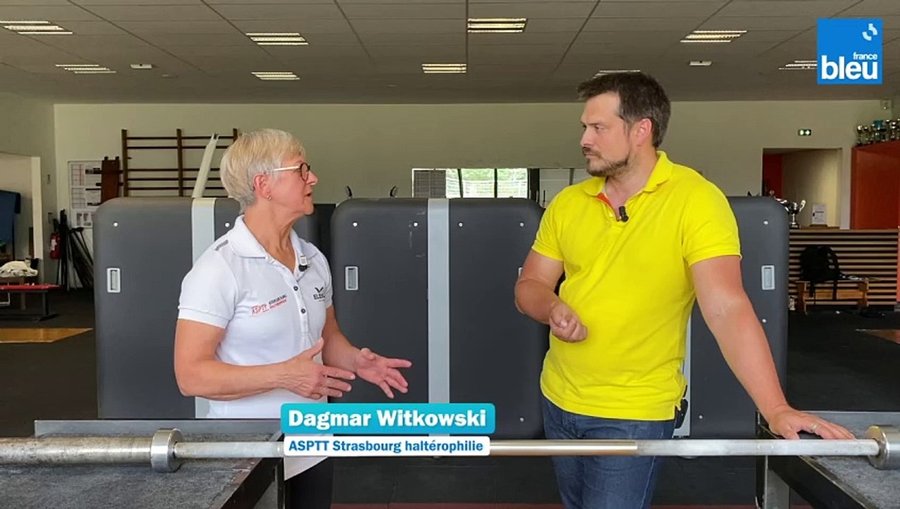 ASPTT Strasbourg Haltérophilie avec Dagmar Witkowski 4/5