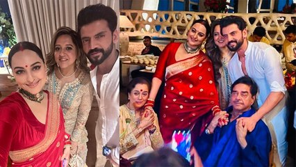 Shatrughan Sinha  ने Sonakshi-Zaheer की शादी को क्यों कहा 'वेडिंग ऑफ द सेंचुरी'? शेयर किए Videos