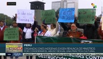 Indígenas peruanos denuncian violaciones a menores