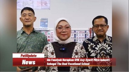 Harapan Menaker saat Hadiri Soft Launching SMK Asy-Syarif Mitra Industri