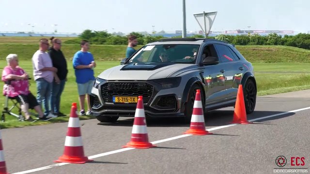 840HP Prior Design Audi RSQ8 with Custom Exhaust - Revs & Accelerations !