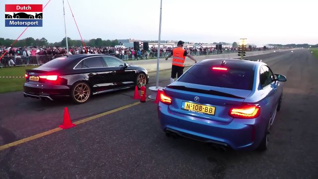 Modified Cars Drag Racing! - TwinTurbo R8 V10, 800HP Aristo, MR2 K20 Turbo, 700HP RS3, E30 2JZ,...