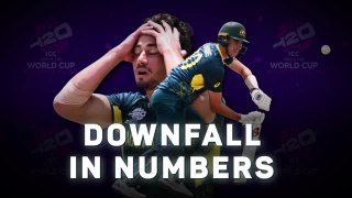Australia's T20 World Cup downfall in numbers