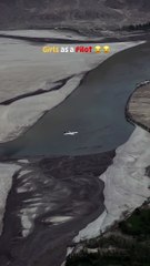 Girls as a Pilot ‍✈️ Mention that girl