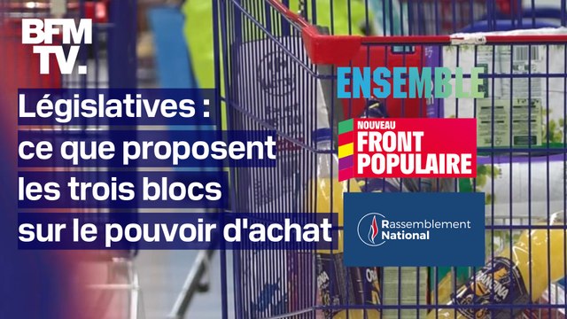 Pouvoir d'achat: ce que proposent les trois principaux blocs pour les législatives