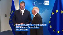 Keine Fortschritte bei Treffen EU-Serbien-Kosovo