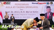 Menparekraf Sandiaga Uno Hadiri Peresmian Aula Masjid AT TAQWA Sriwijaya