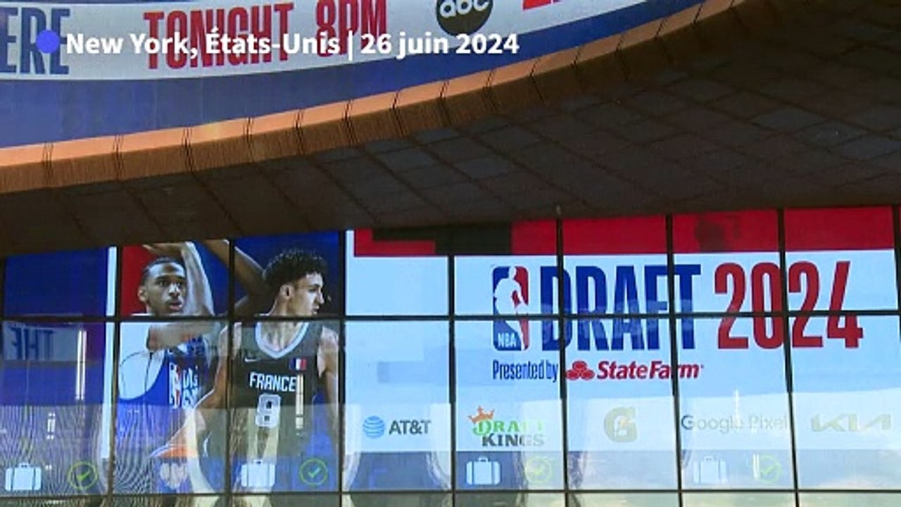 Draft NBA: les Français Risacher et Sarr aux deux premières places, soirée historique
