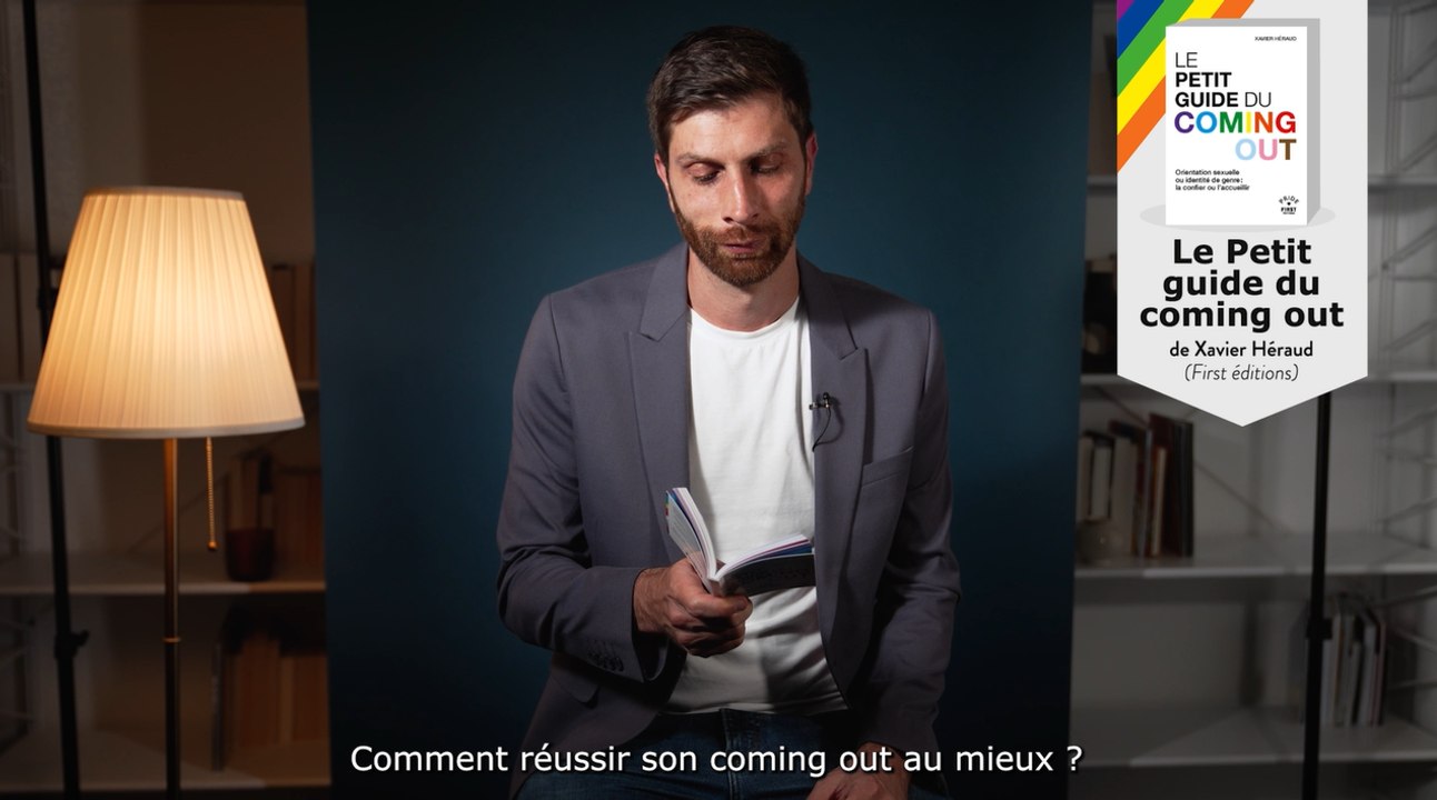 La lecture des fiertés - « Le petit guide du coming out » de Xavier Héraud (First)