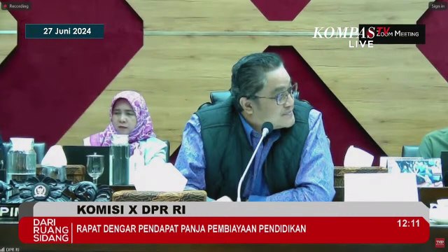 Interupsi Fraksi PDIP Rano Karno di Rapat Komisi X DPR dan Sejumlah Rektor Bahas Kenaikan UKT