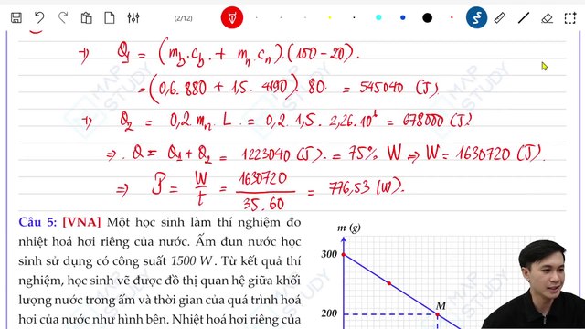 BT6. NHIỆT HÓA HƠI RIÊNG