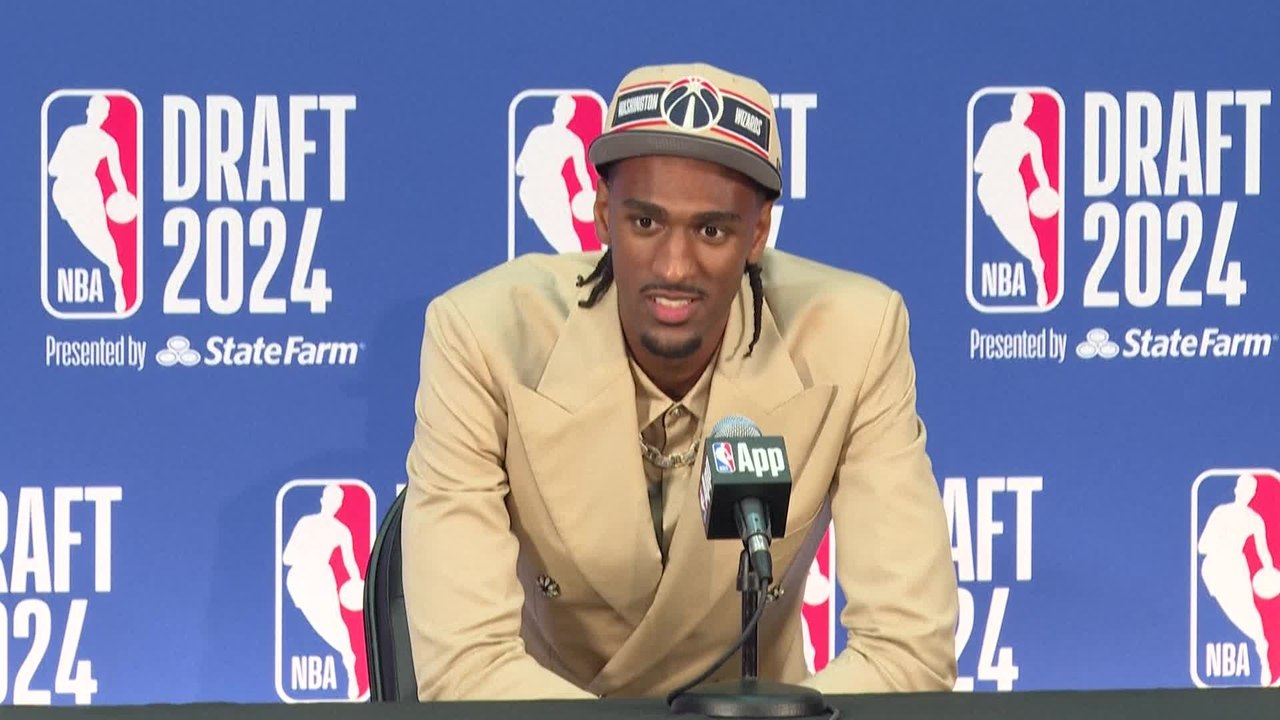 Draft NBA: les Français Risacher et Sarr aux deux premières places, soirée historique