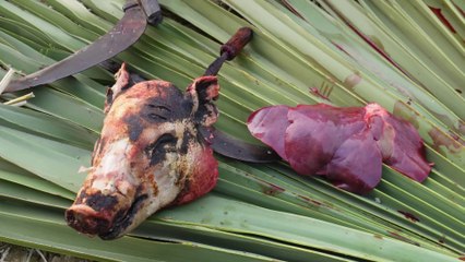 Pig head recipe | cooking pork head recipe