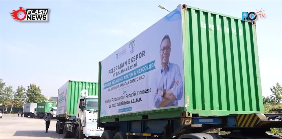 Menteri Perdagangan, Zulkifli Hasan Lepas Ekspor Produk Baja ke Australia, Kanada, dan Puerto Riko