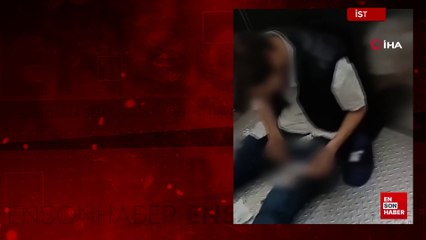 İstanbul'da metrobüs durağındaki asansörde uyuşturucu içen şüpheli yakalandı