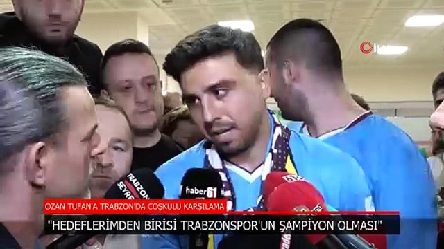 Ozan Tufan: Milli takım ve Trabzonspor'un şampiyonluğu en büyük hedeflerim