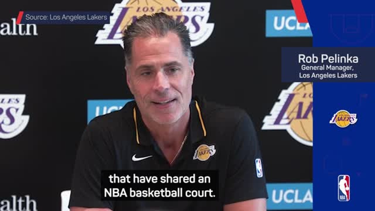 Bronny and LeBron duo could be magical - Lakers GM