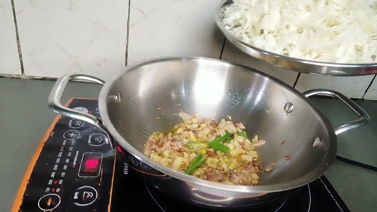 पत्तागोभी (बंदगोभी) और मटर की स्वादिष्टऔर पौष्टिक सब्जी । Patta Gobhi ki Sabzi l Cabbage Green Peas