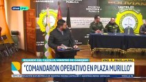 ​Aprehenden al excomandante de la FAB y Del Castillo anuncia que se analiza ampliar la investigación por intento de magnicidio