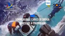 Spagna, sommergibile carico di droga: arrestati quattro trafficanti colombiani