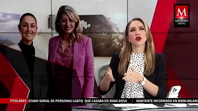 Claudia Sheinbaum se reúne con Ministra de Asuntos Internacionales de Canadá