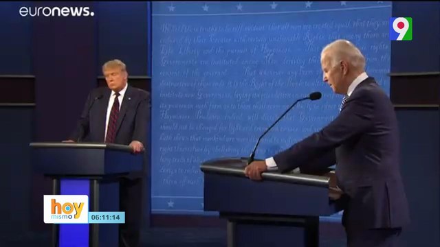 Hoy se define la suerte de Los Estados Unidos en el Debate Trump y Biden | Hoy Mismo