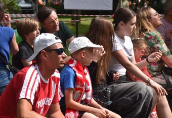 Strefa kibica w Dobrzycy